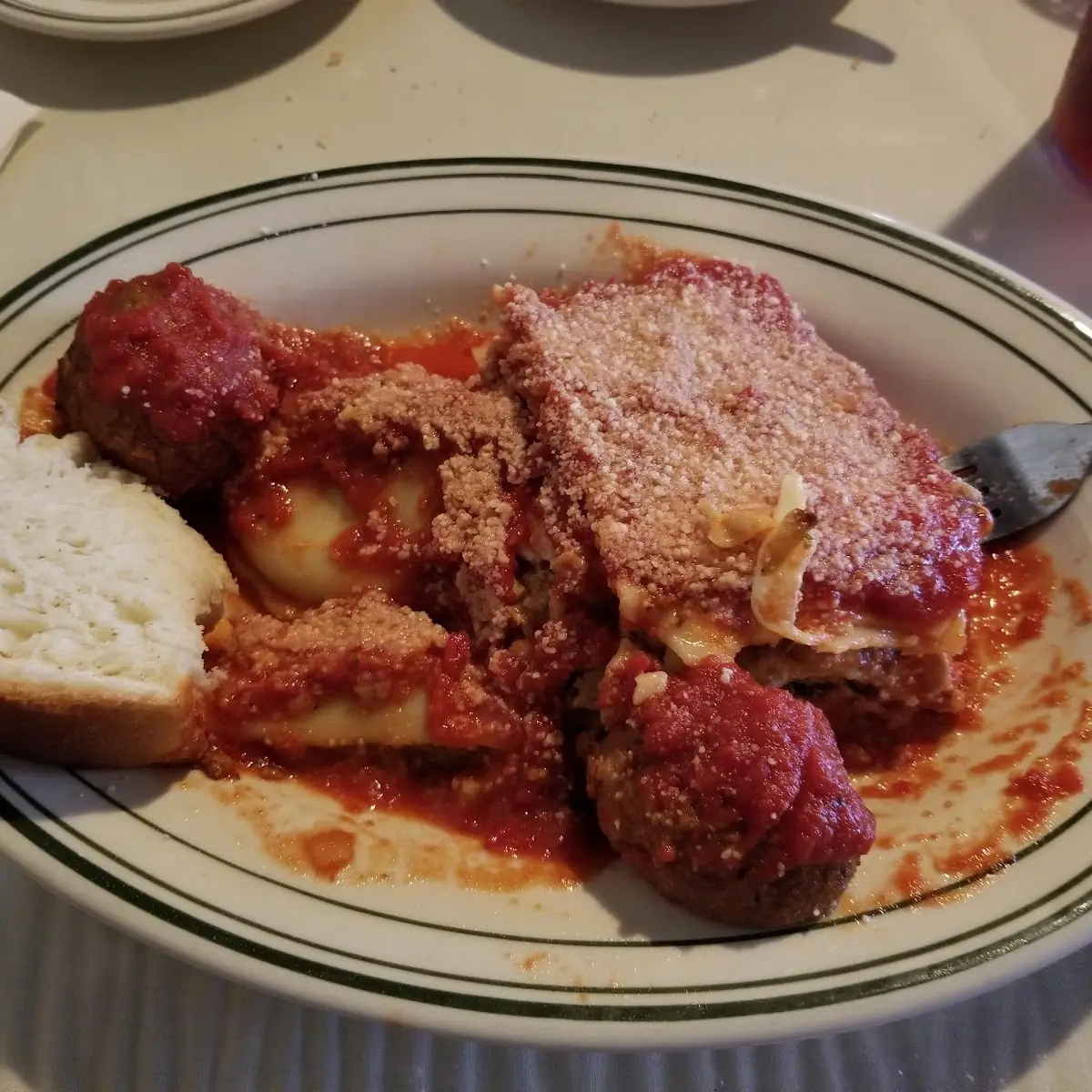 Original Combo Pasta 2 Meat Balls
