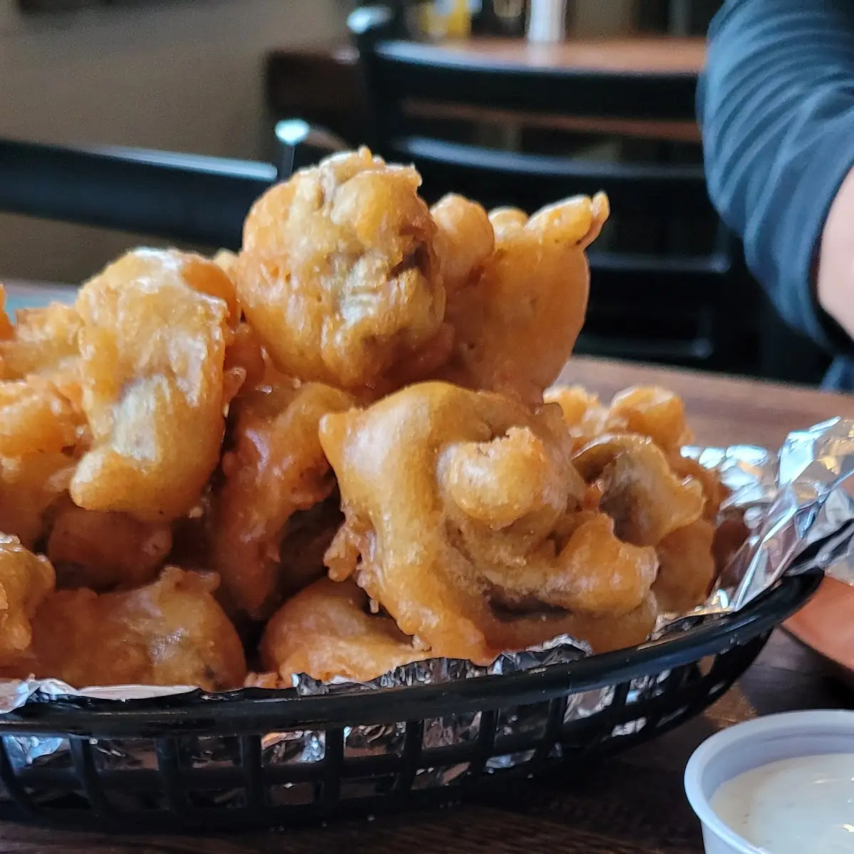Hand Battered Fried Mushrooms