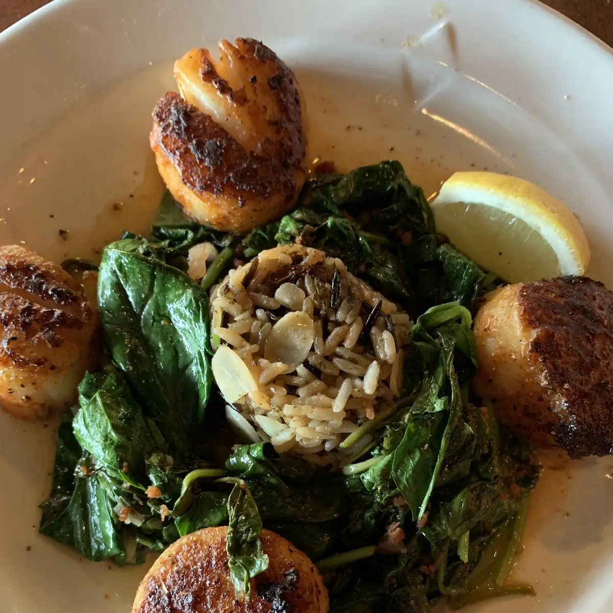 Pan Seared Sea Scallops