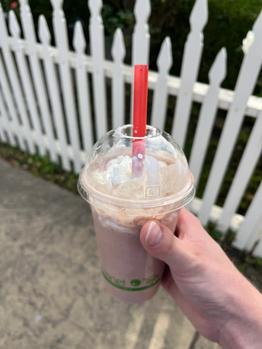 Strawberry Chocolate Milkshake