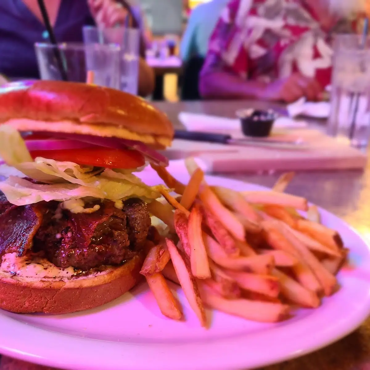 Bacon Blue Cheese Burger