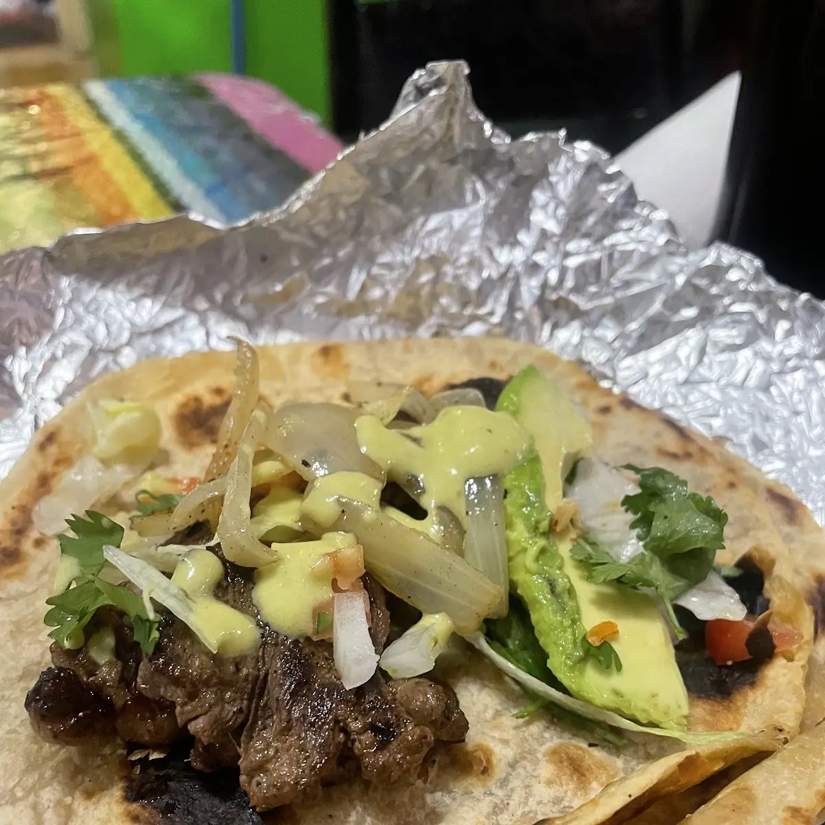 Steak & Egg Taco