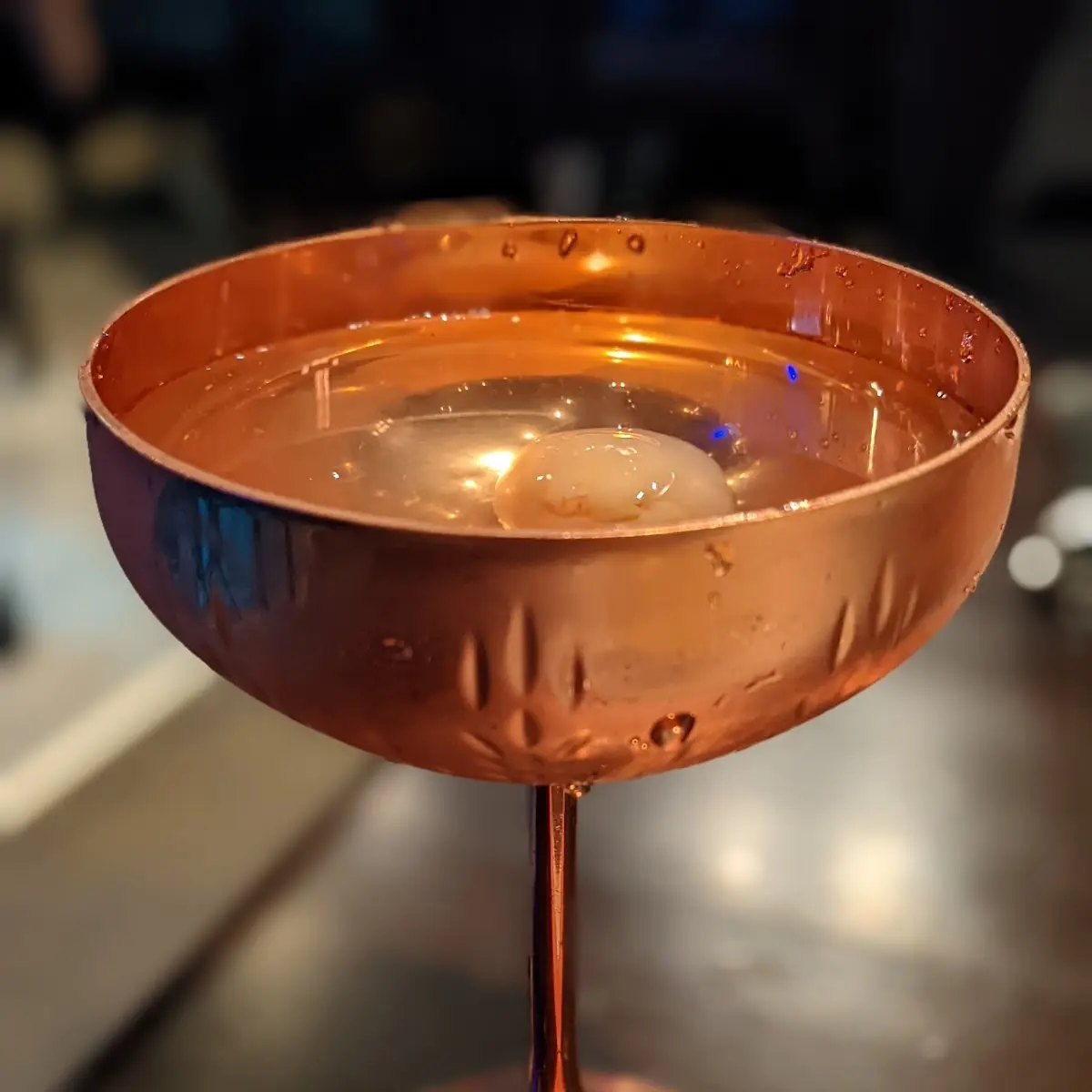 Syrup Lychee Martini