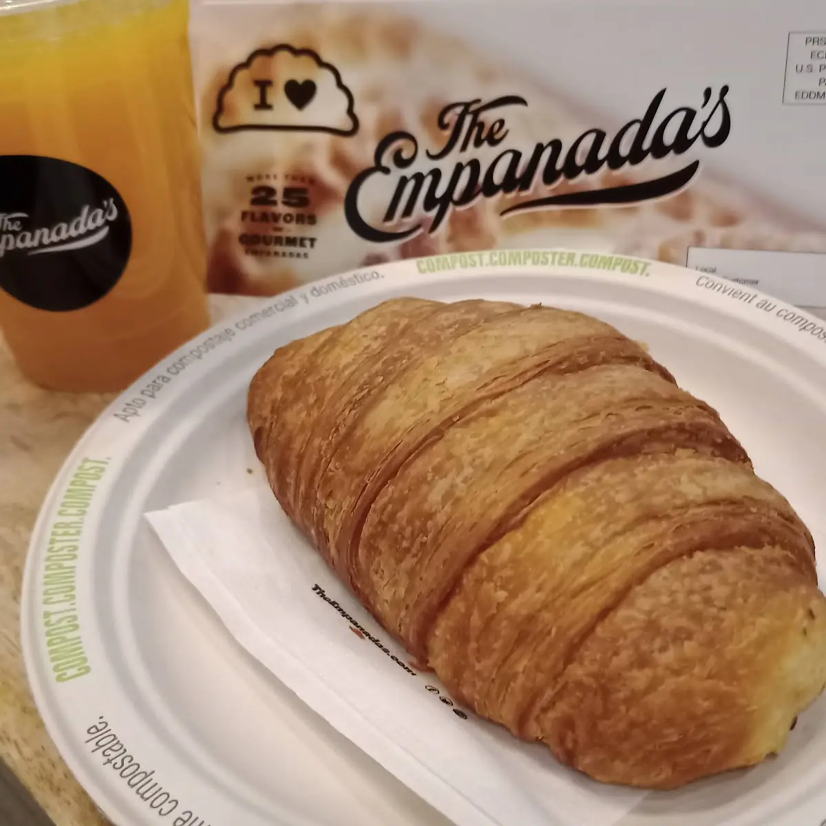Ham and Cheese Croissant