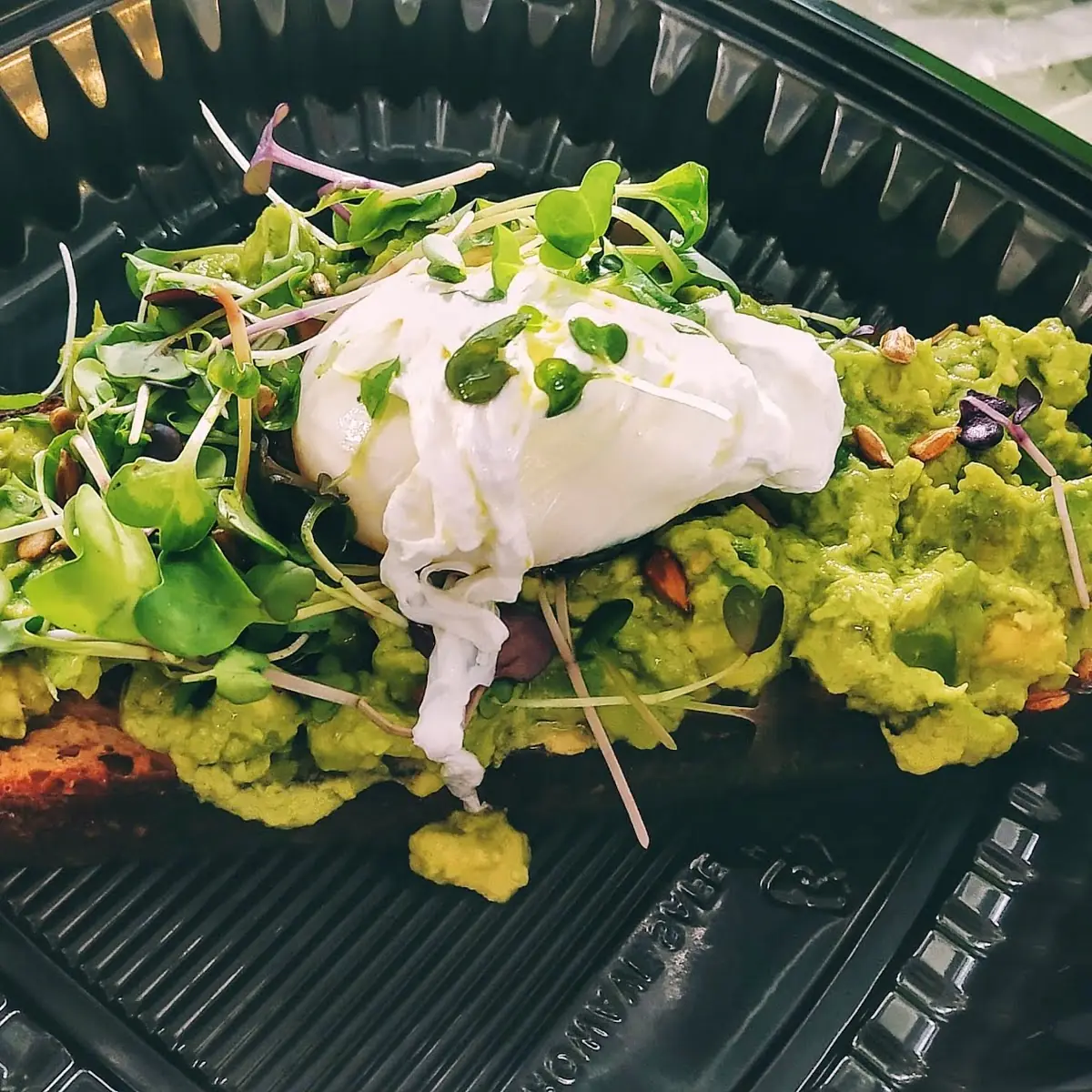 Avocado Toast with Poached Eggs