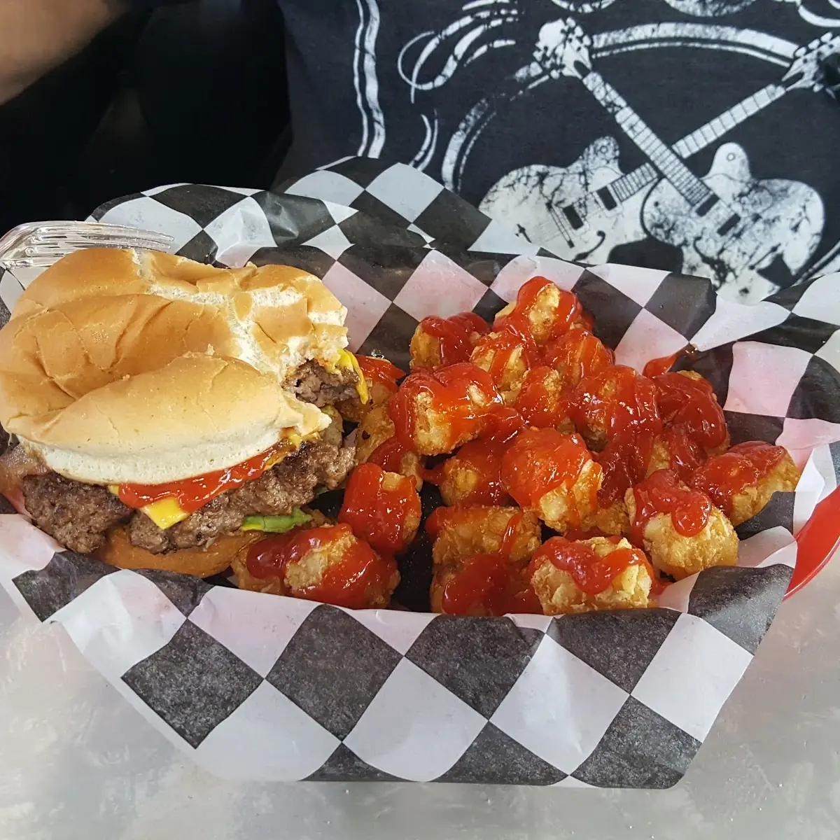 Hamburgers Fries