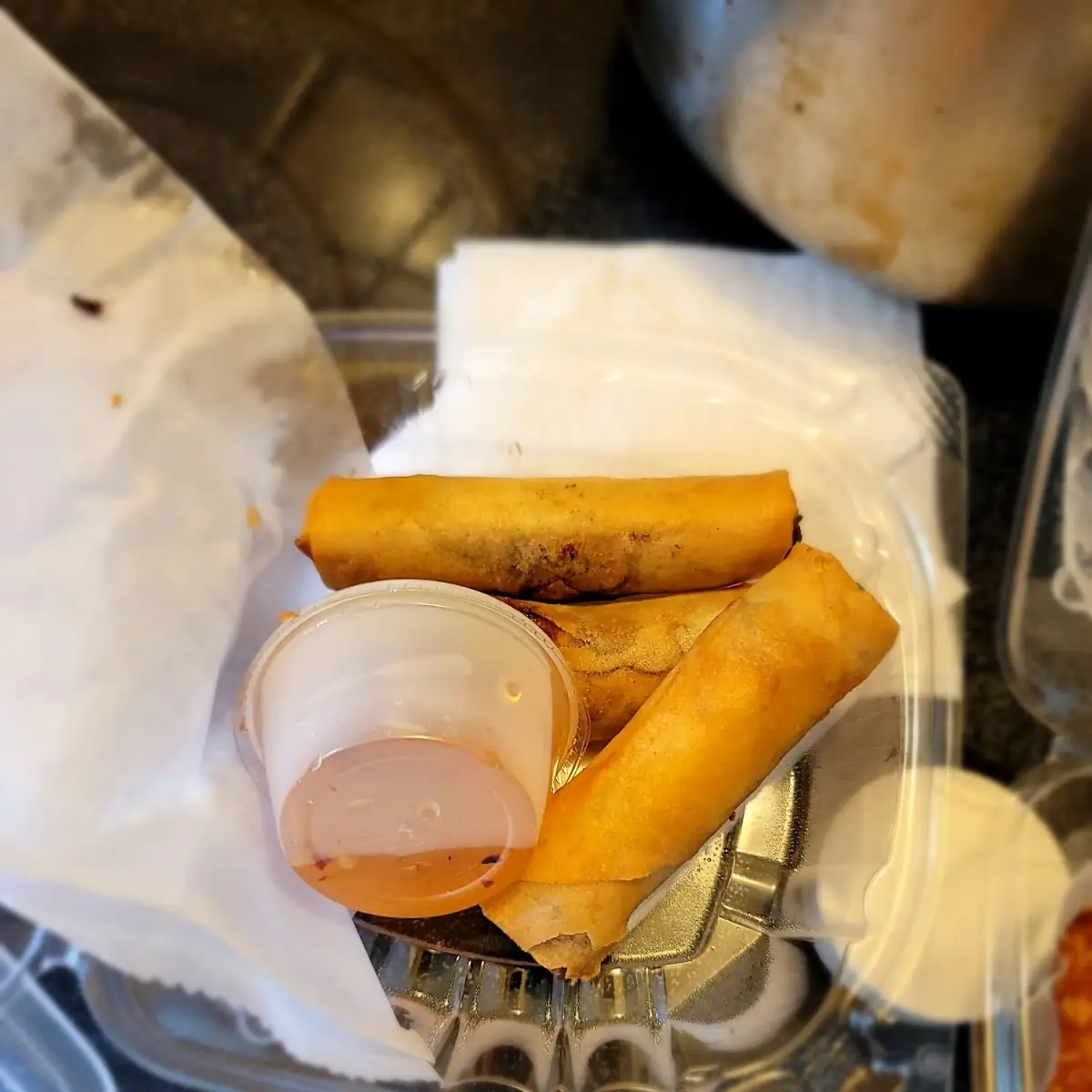 Thai Egg-Rolls Shrimp or Veg