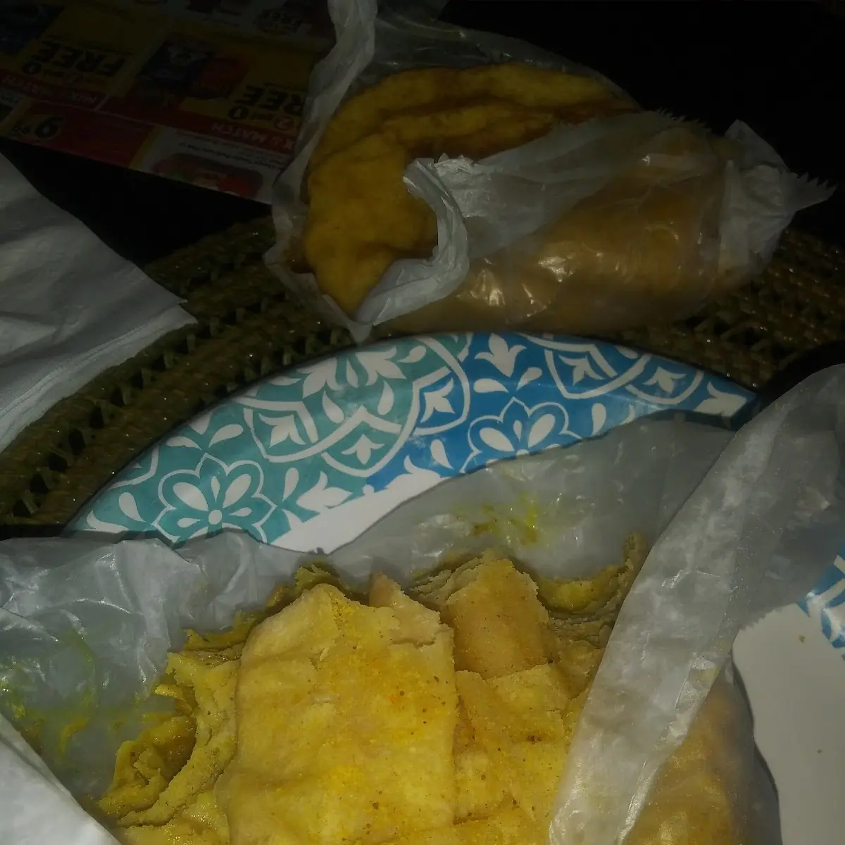 Boneless Chicken Roti & Doubles
