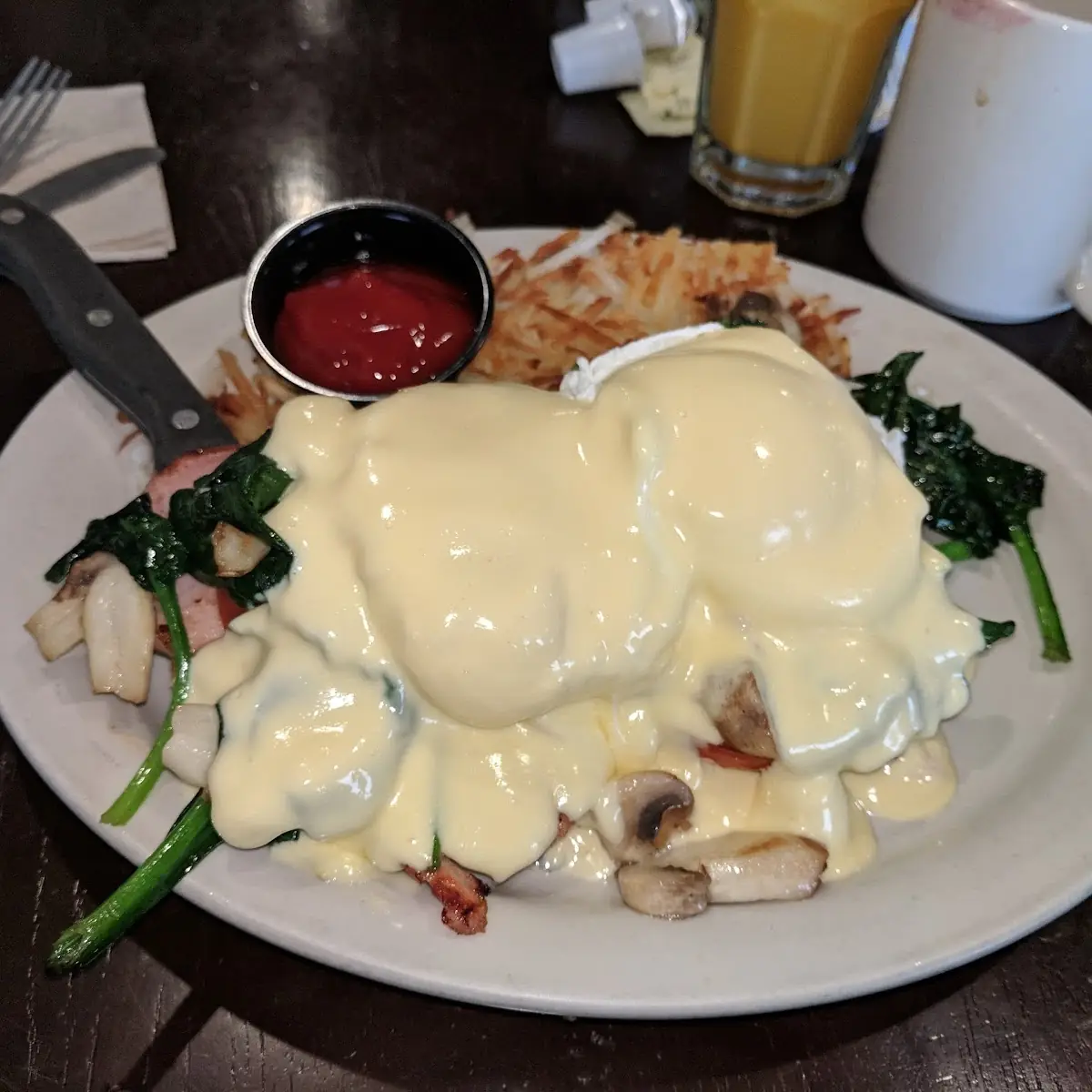Florentine Eggs Benedict