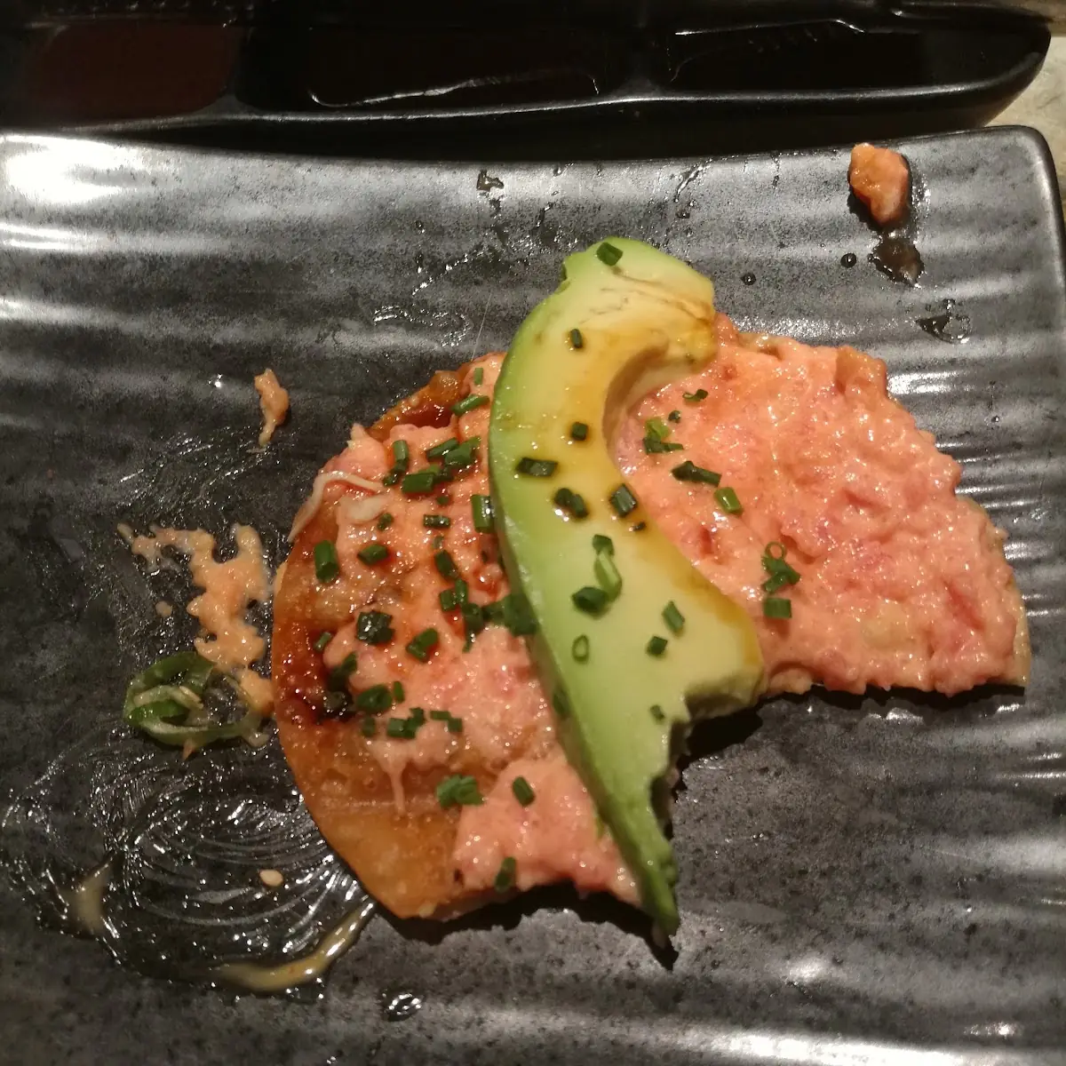 Aburi Style Ahi Tuna Served with Lemon