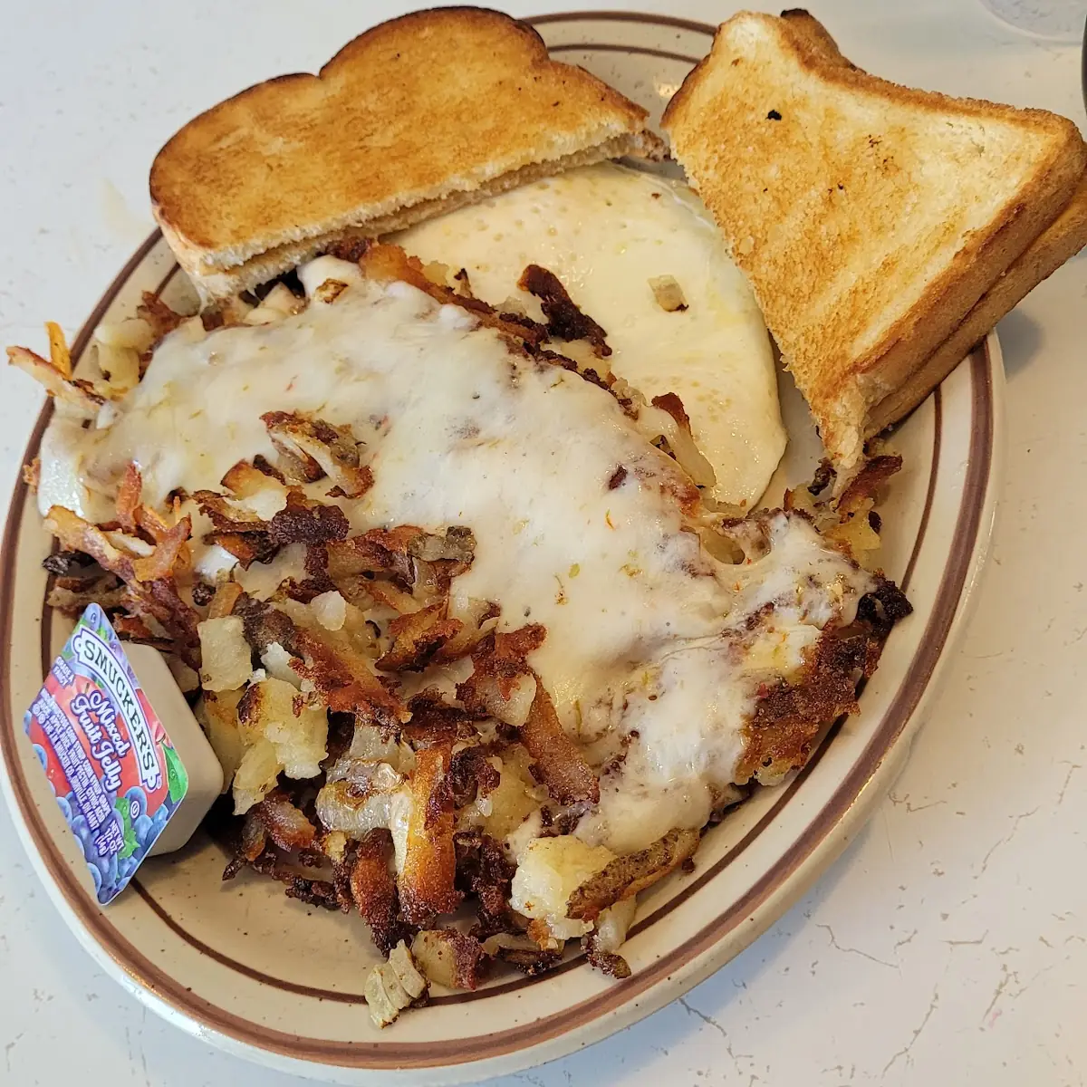 Two Eggs Hashbrown