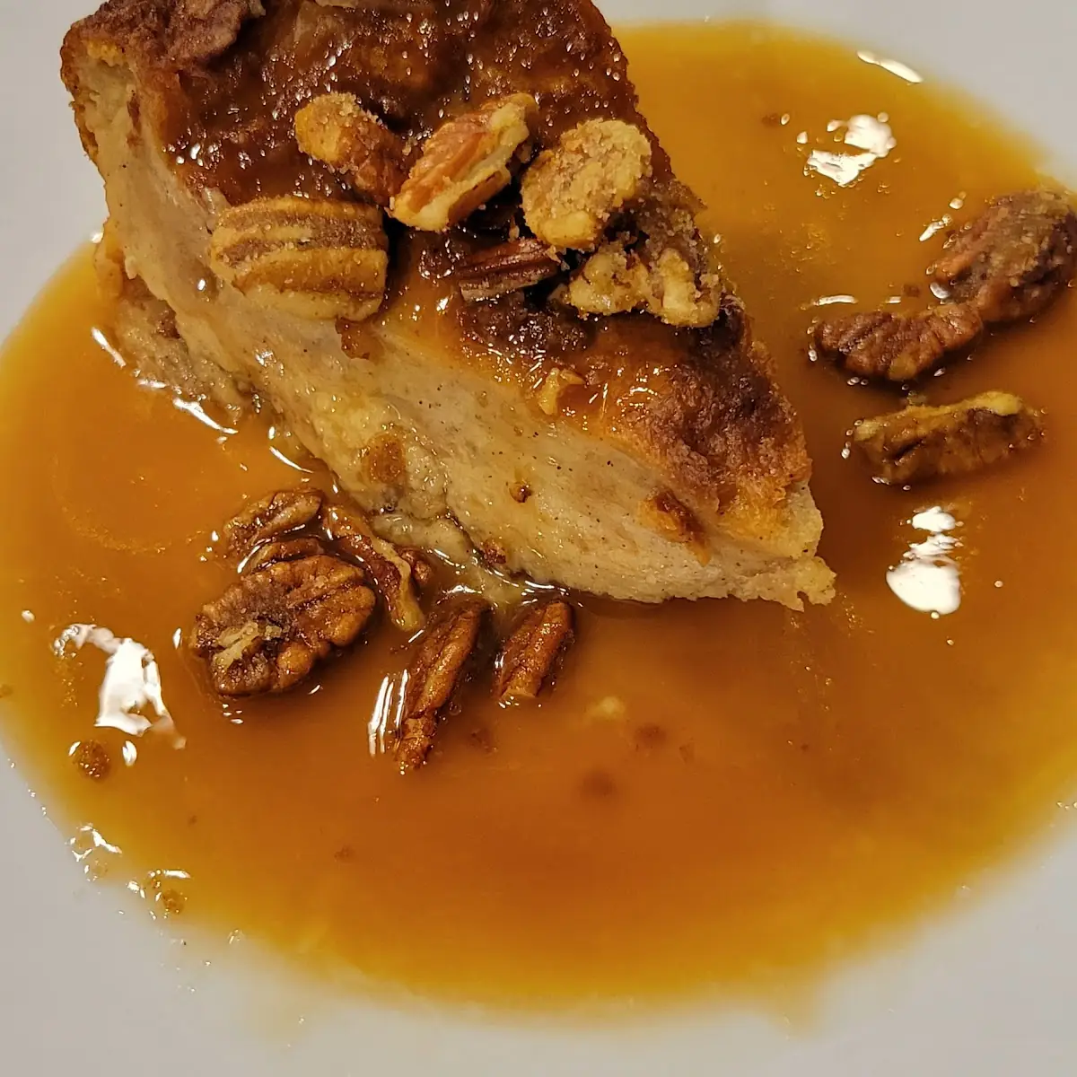 Praline Bread Pudding