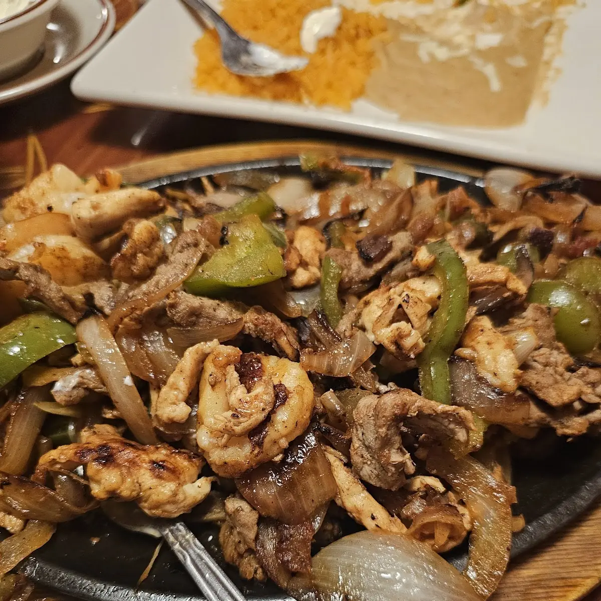 Lunch Shrimp Fajitas
