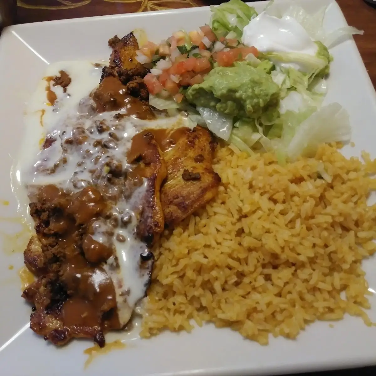 Quesadilla Chicken Enchiladas
