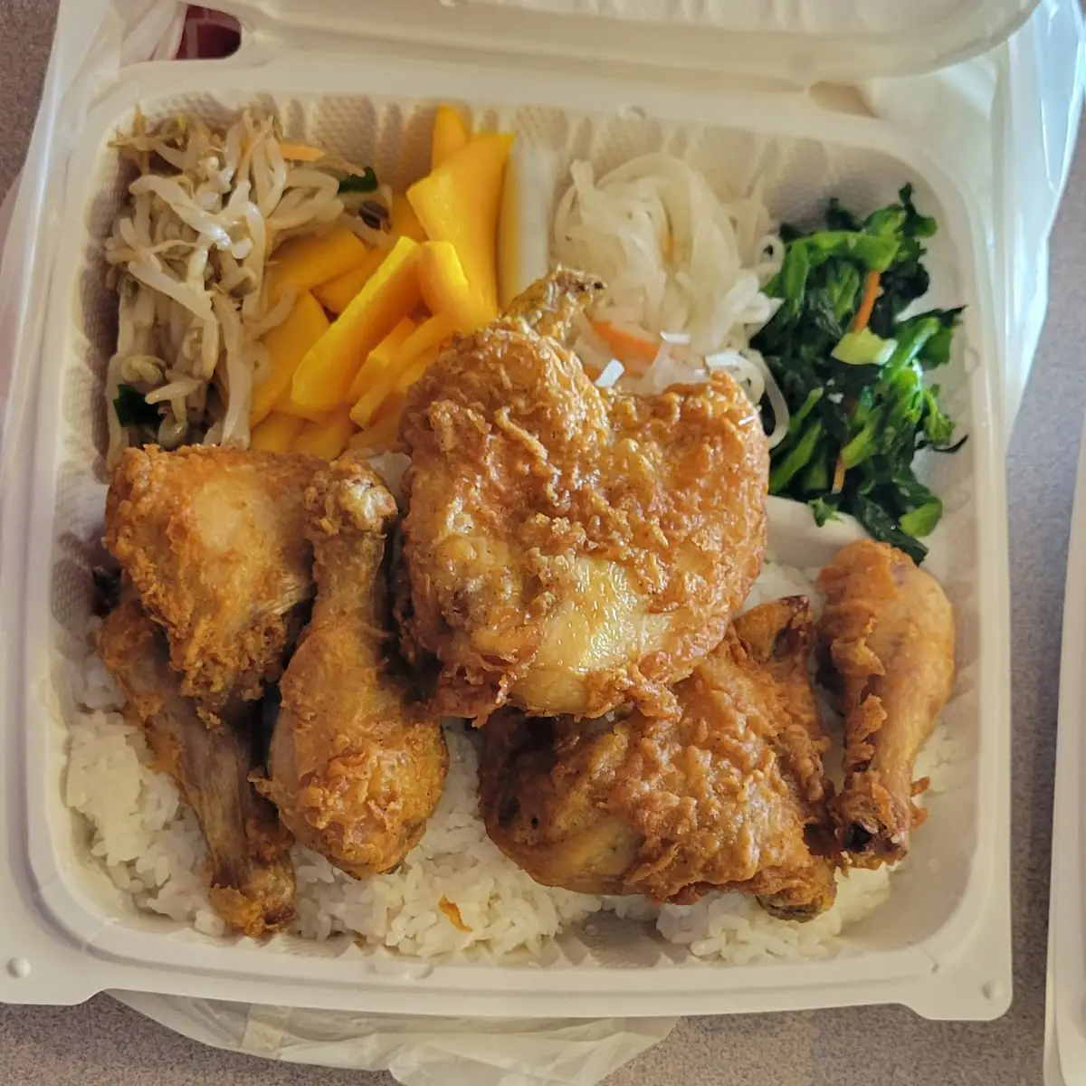 Honey Chicken Plate