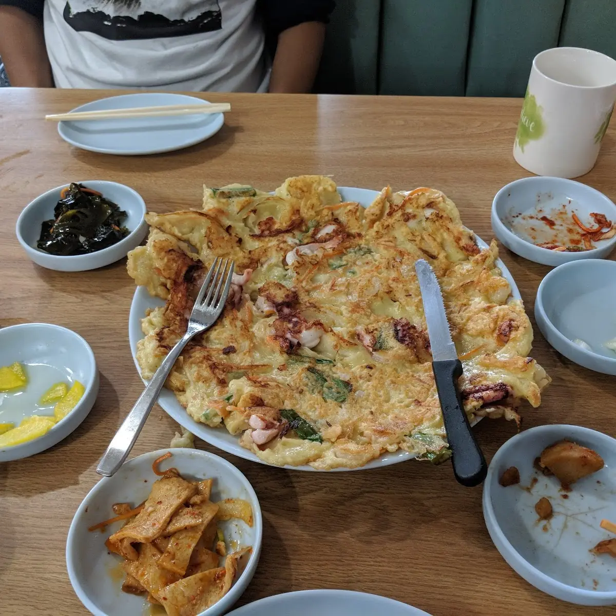 Seafood Pancake