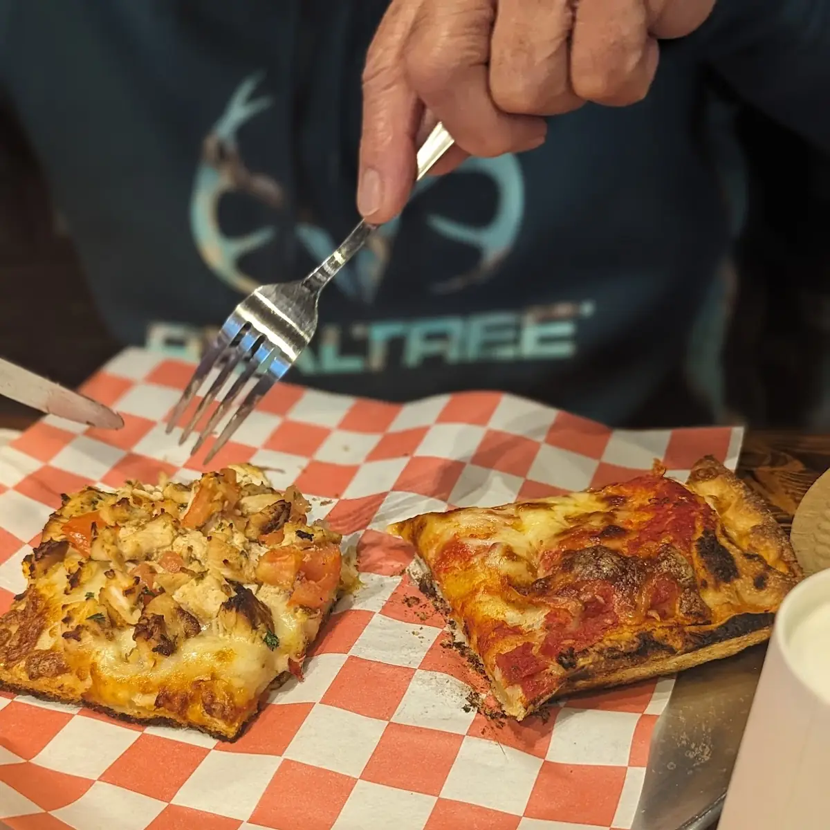 Chicken and Onion Pizza