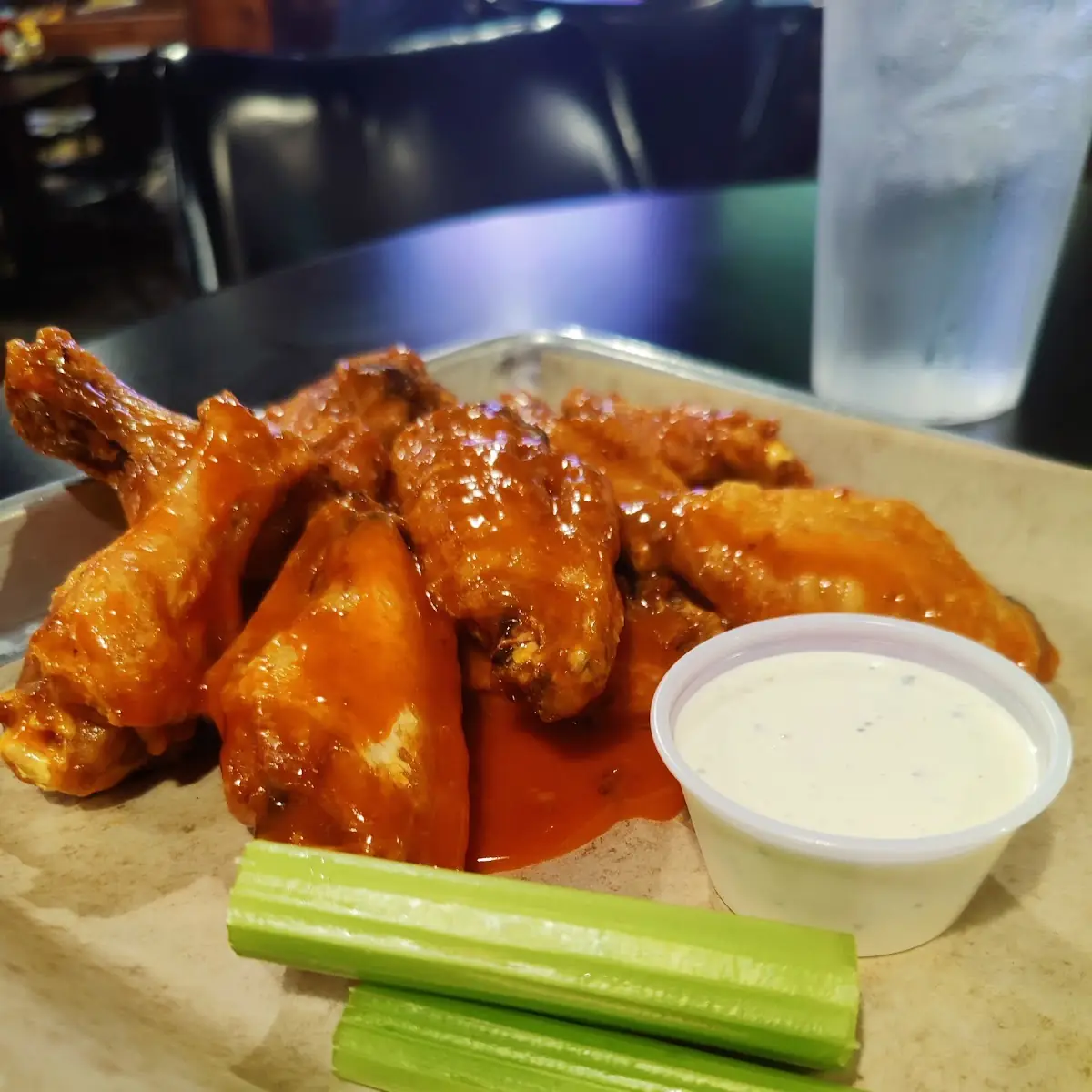 Chicken Wings with Buffalo Sauce