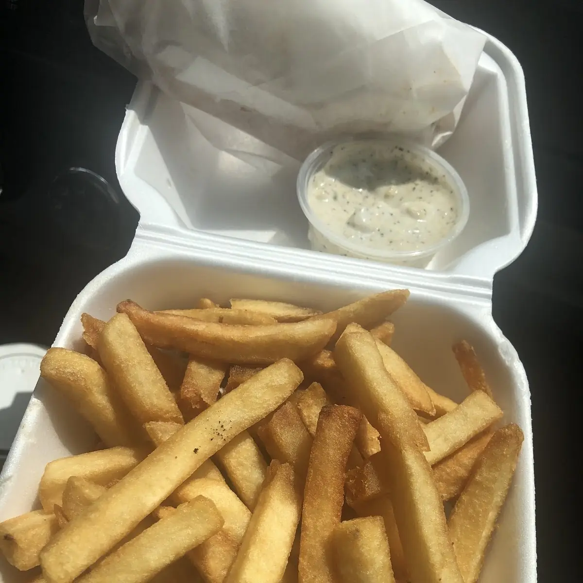 Fry’S and Blue Cheese w Steak Sub