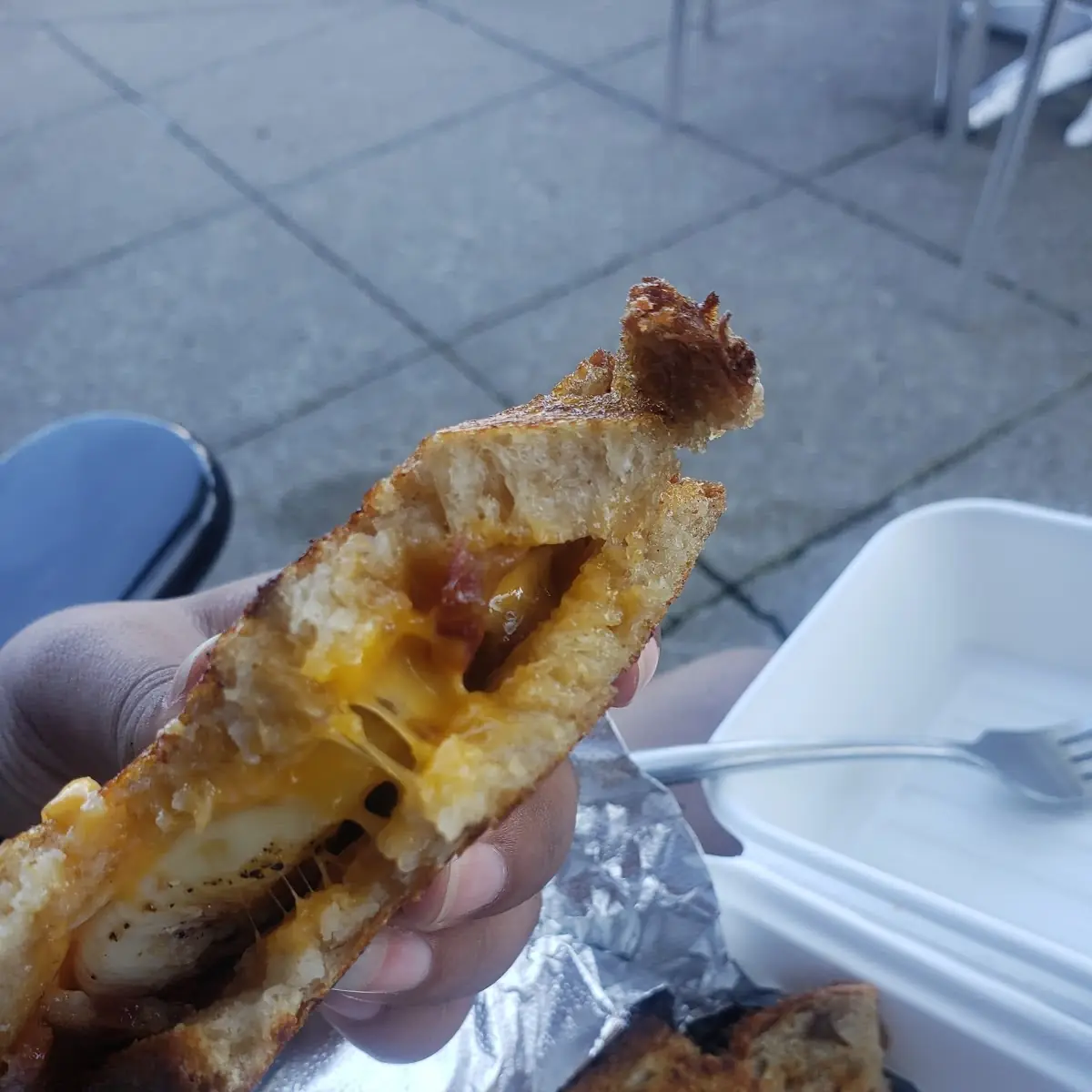 Bacon Egg and Cheese Panini