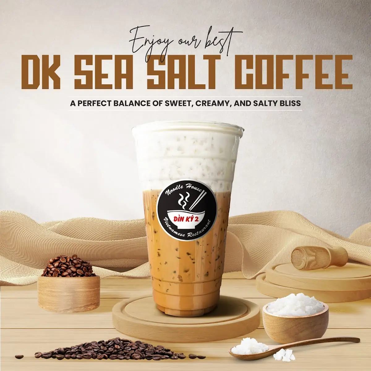 Cà Phê Muối Sea Salt Coffee