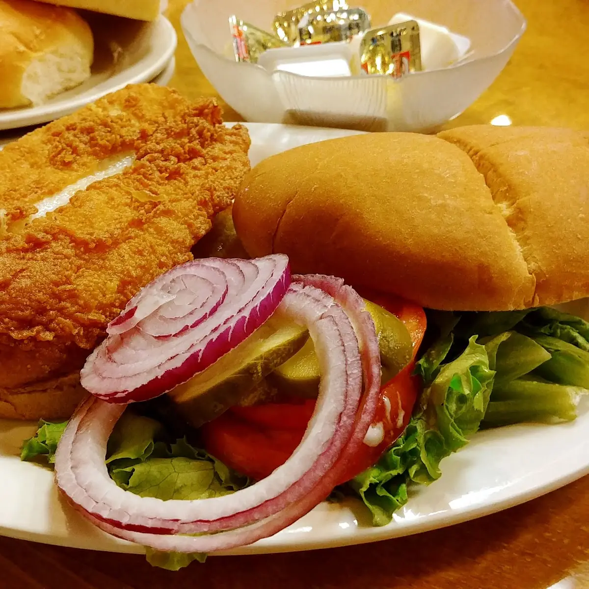 Landon's Fish Sandwich