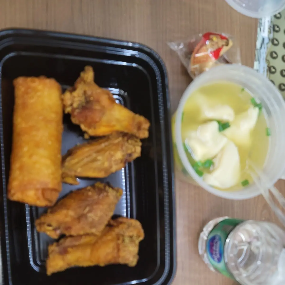 Wings & Egg Roll