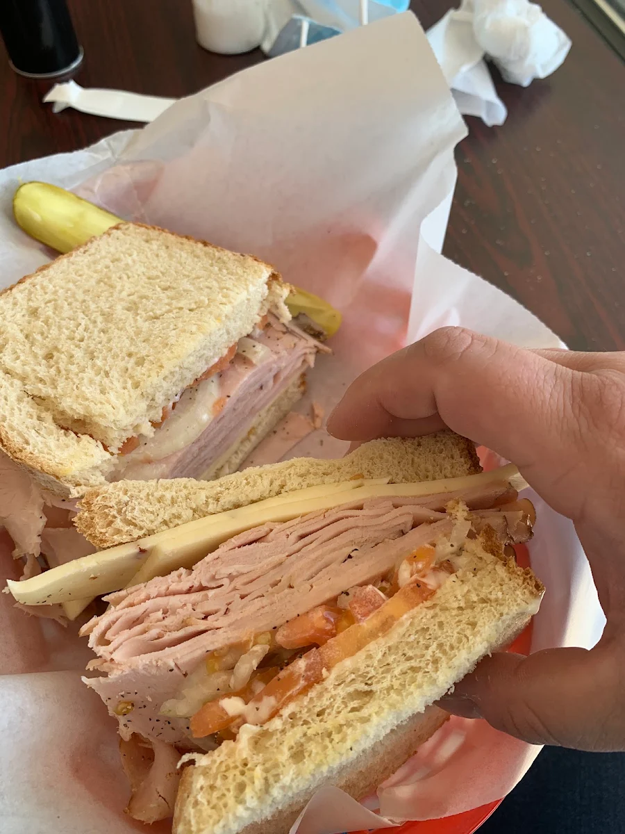 Turkey & Cheese Sandwich