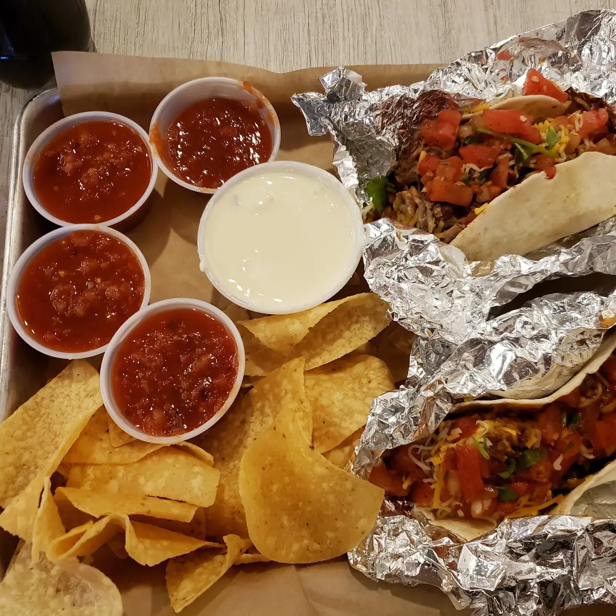Pulled Pork Soft Shell Tacos
