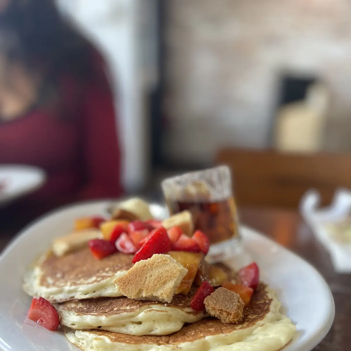 Strawberry Shortcake Pancakes