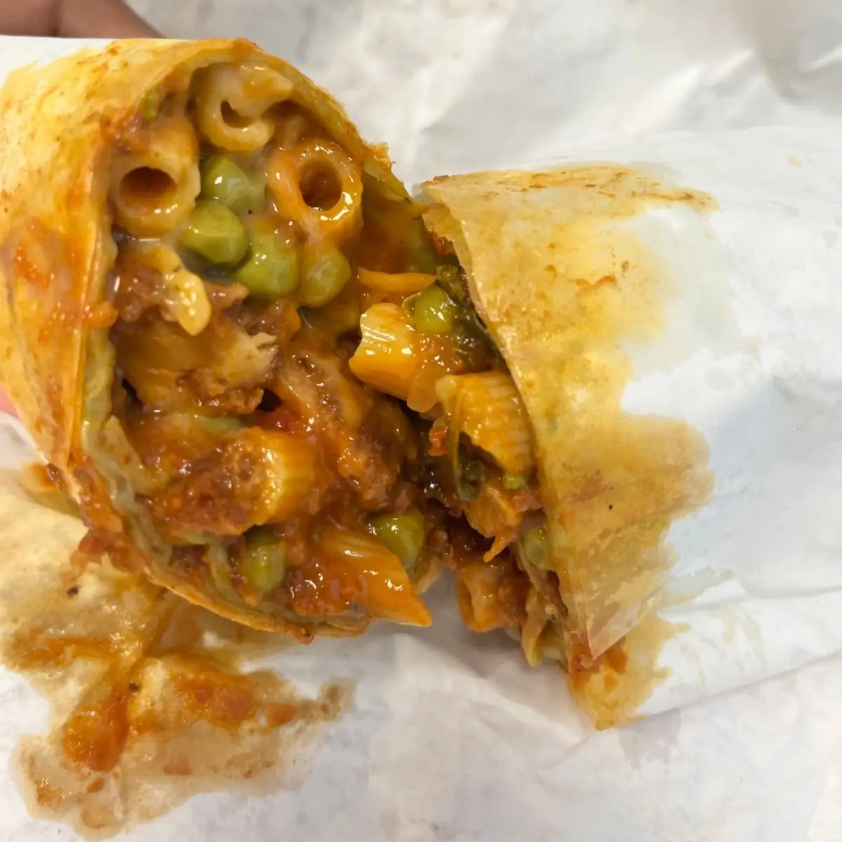 Penne Vodka Chicken Wrap