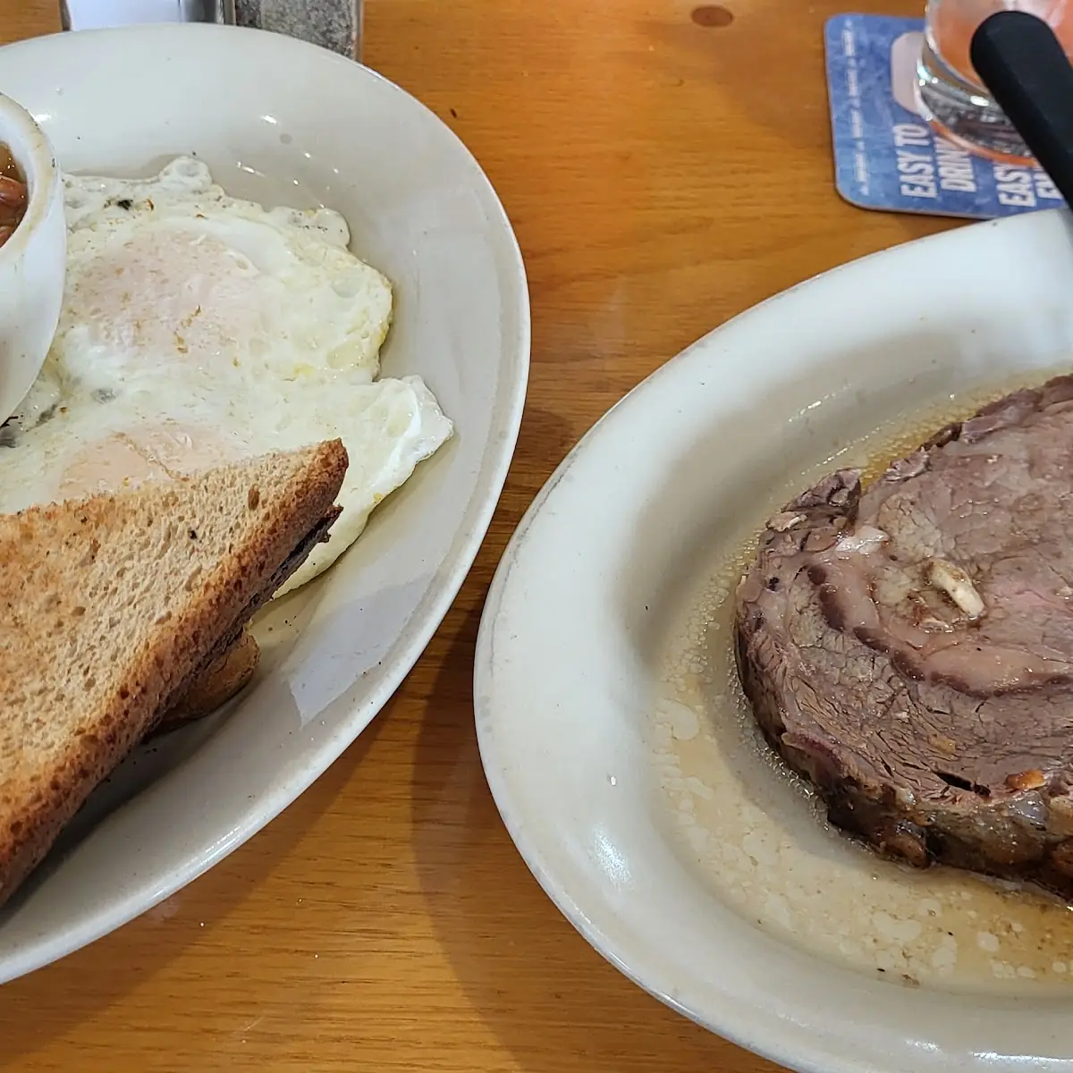 Prime Rib and Eggs