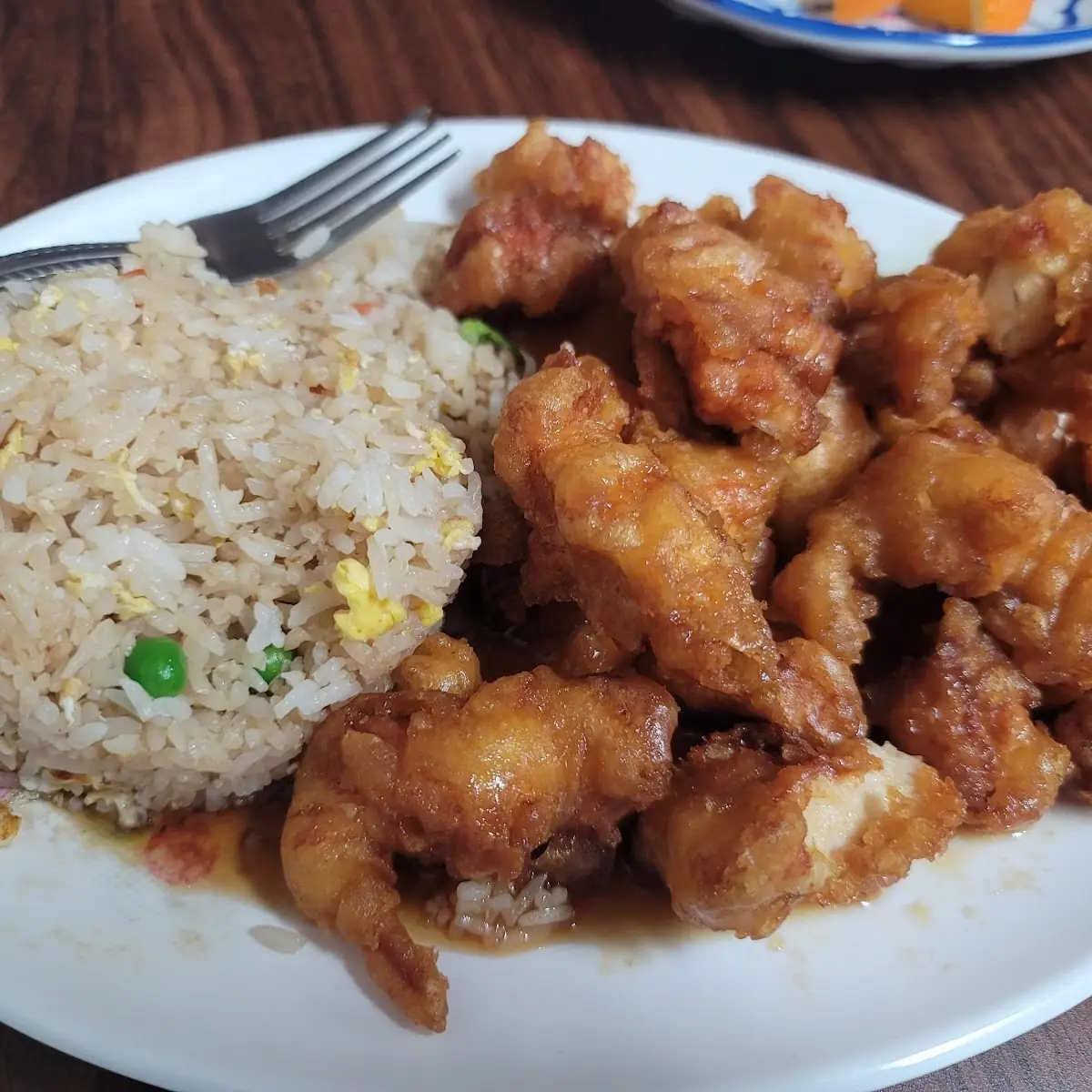 Orange Chicken and Fried Rice