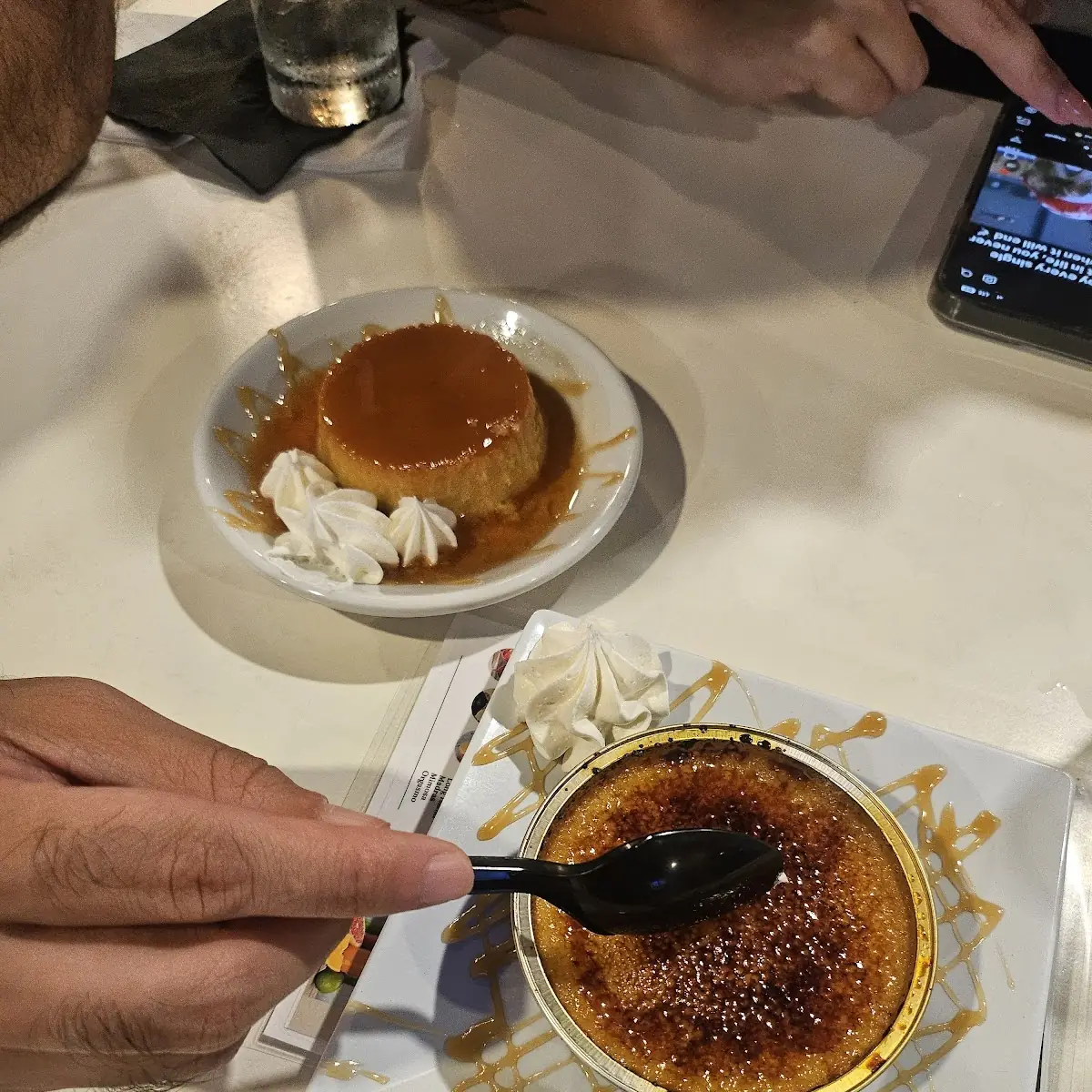 Flan Napolitano