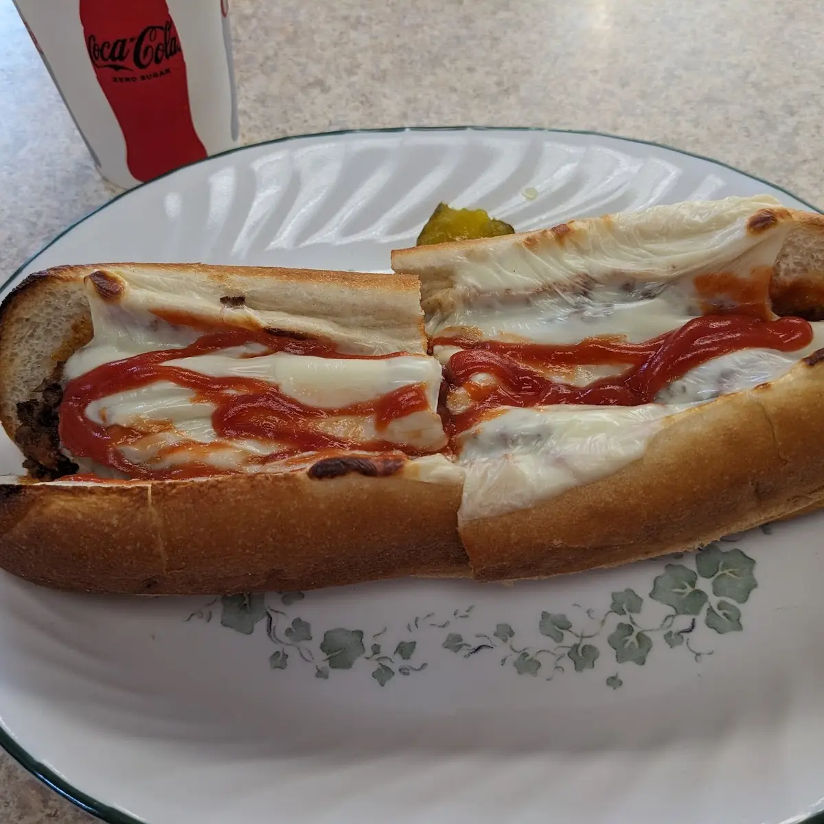 Cheese Steak with Mushrooms