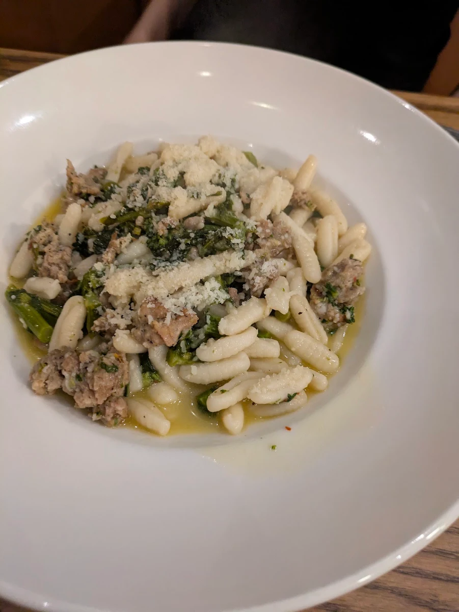 Cavatelli Rapini E Salsiccia Cavatelli Rapini and Salsiccia