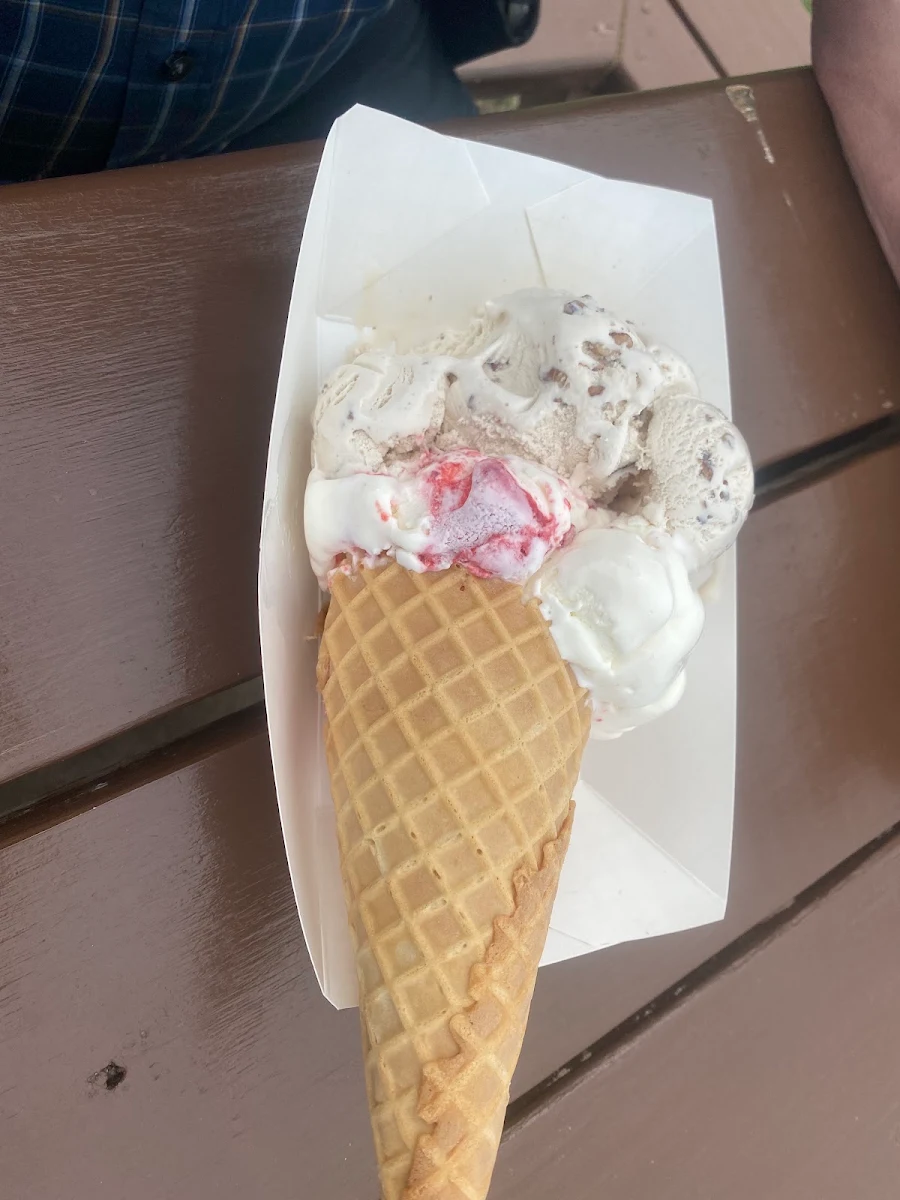 Black Cherry Single Waffle Cone