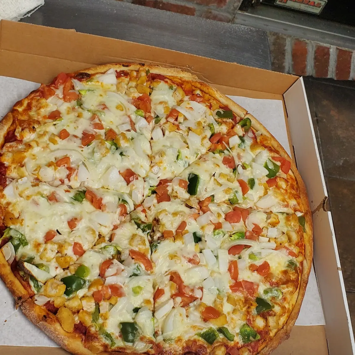 Chicken Tomatoes Peppers & Onions