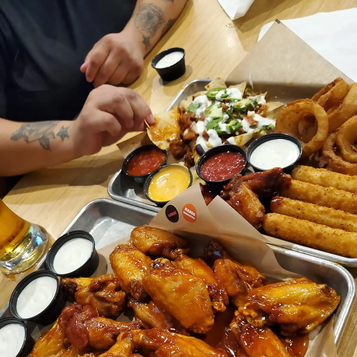 Mango Habanero Wings