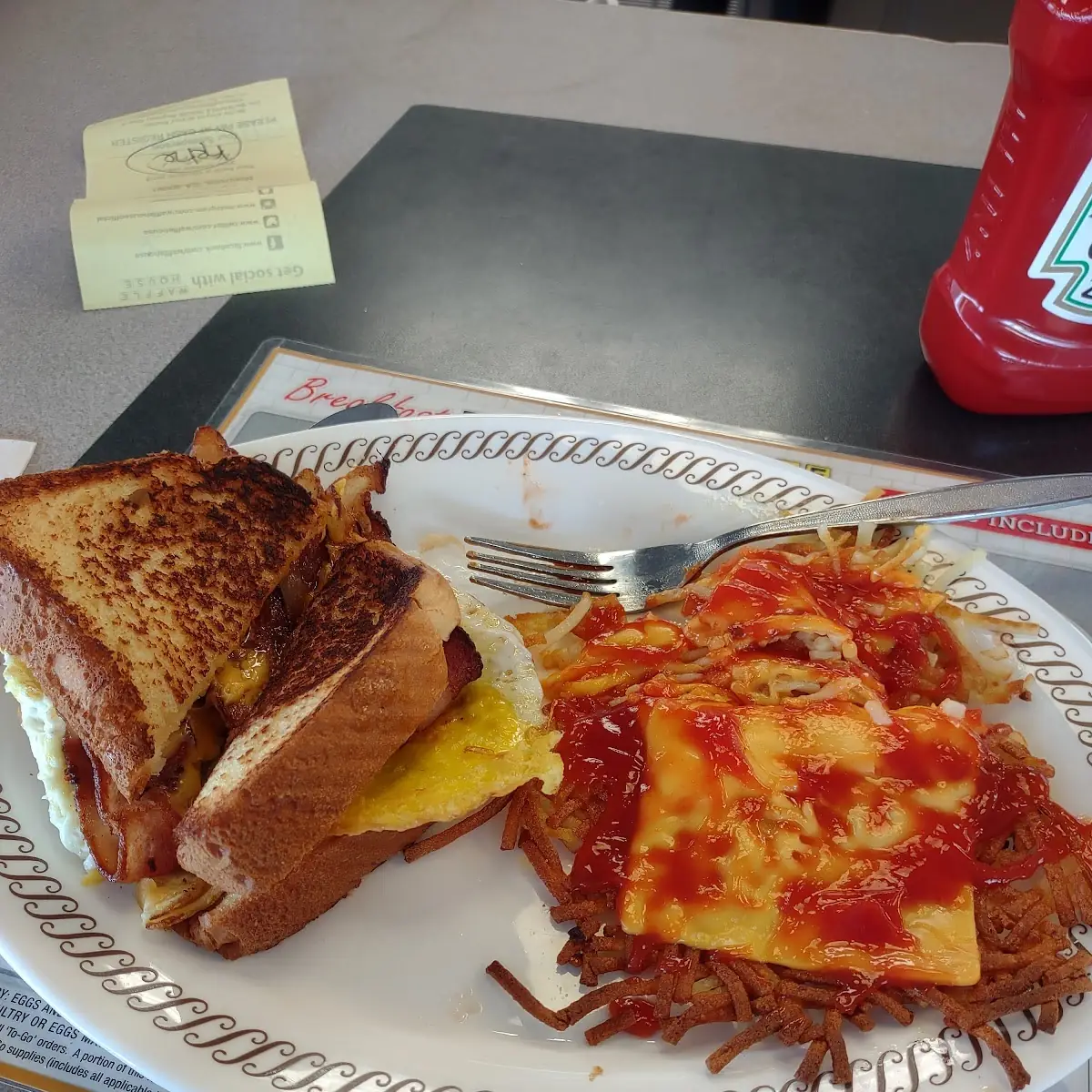 Texas Bacon Egg & Cheese Melt