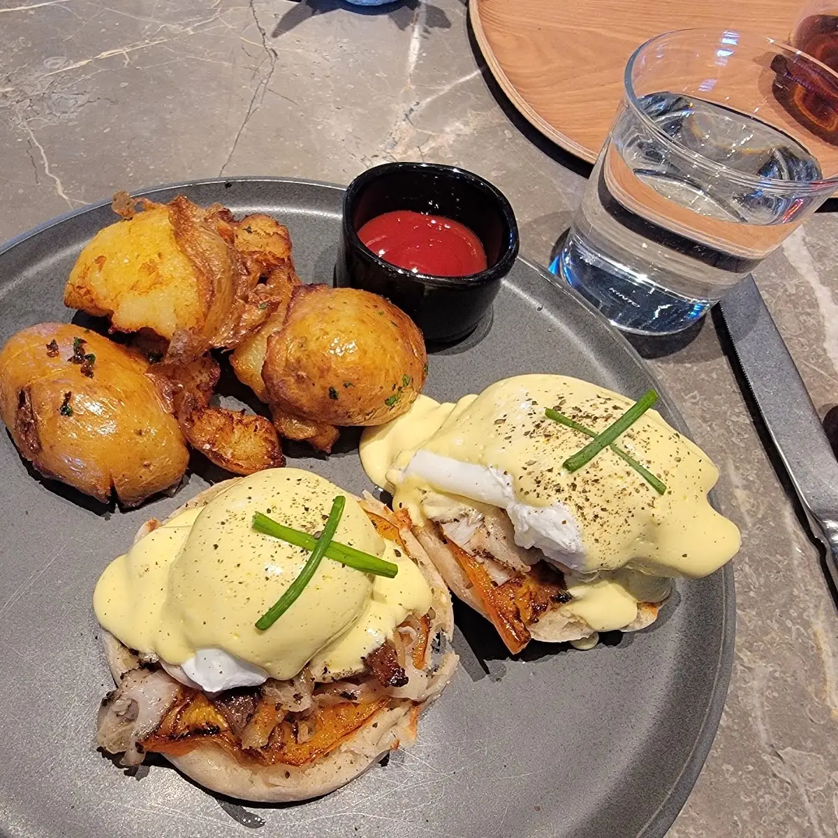 Lobster Tail Benedict
