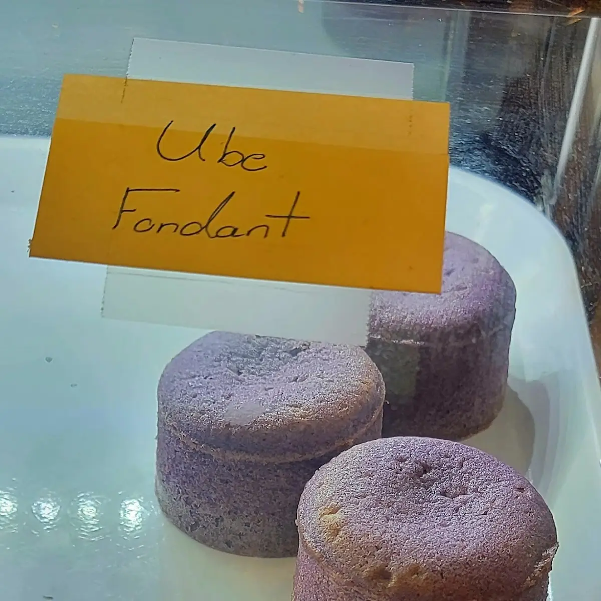 Ube Lava Cake