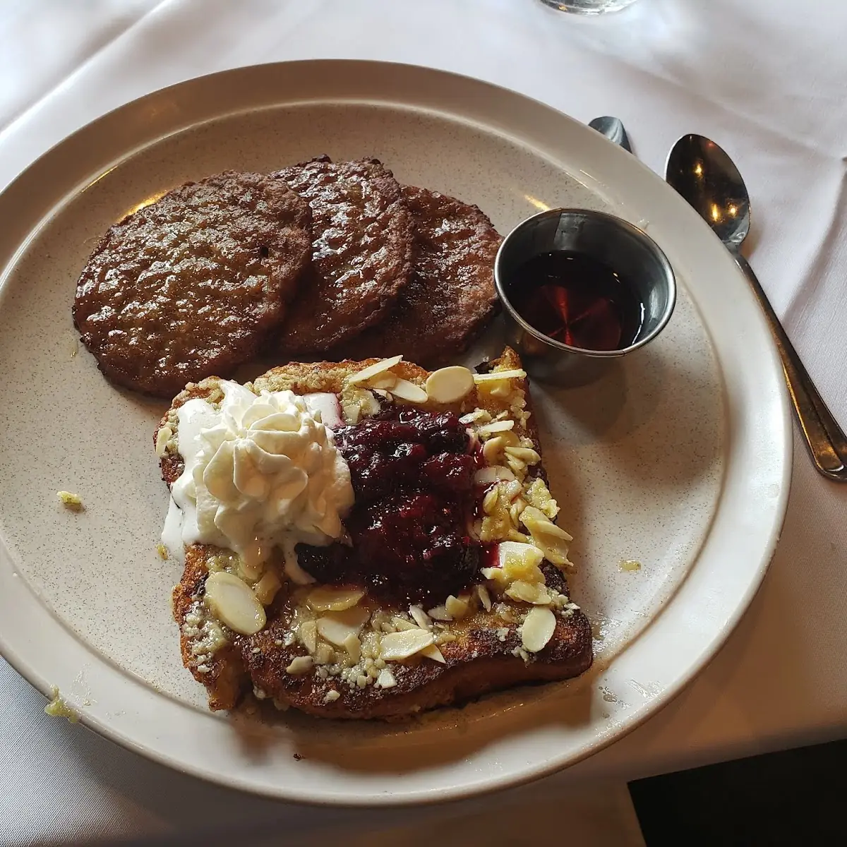 French Toast and Sausage