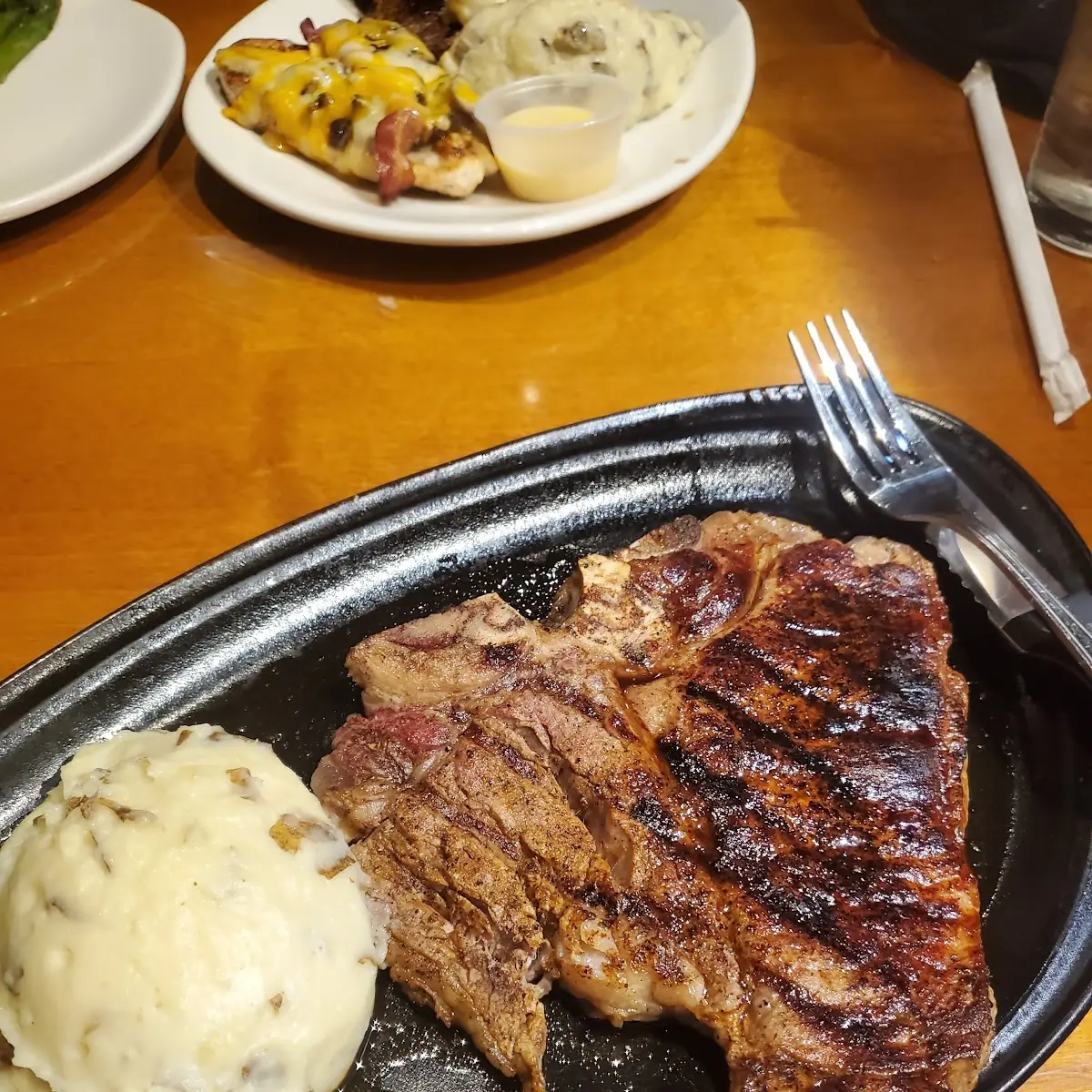 Porterhouse Steak & Mashed Potatoes