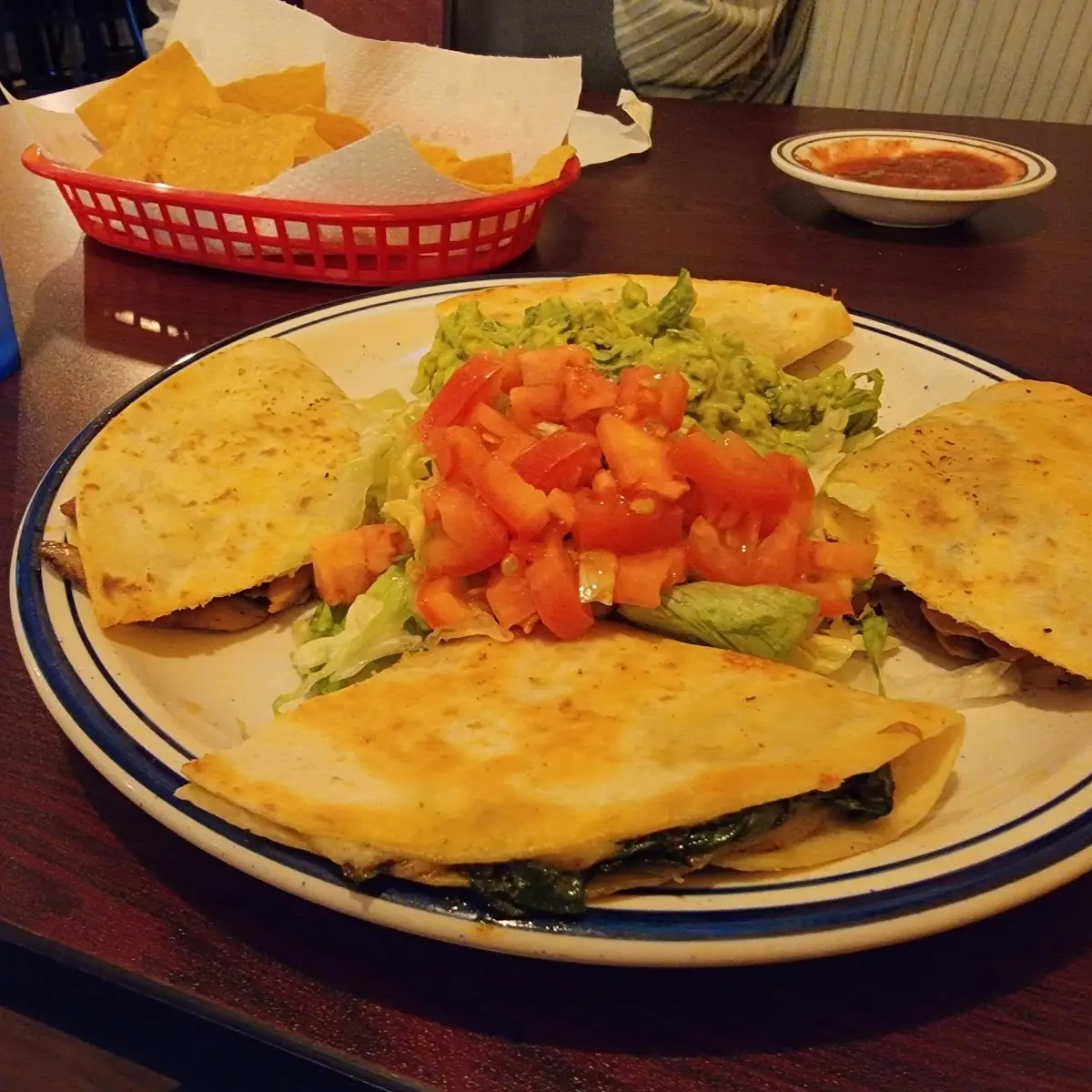 Grill steak Quesadilla