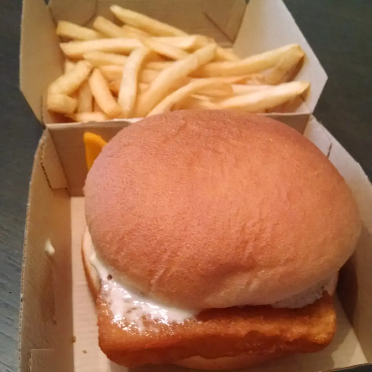 Fish Sandwich with Fries