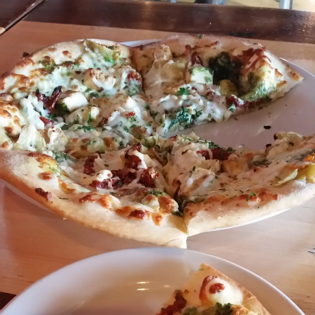 Pesto Chicken Pizza