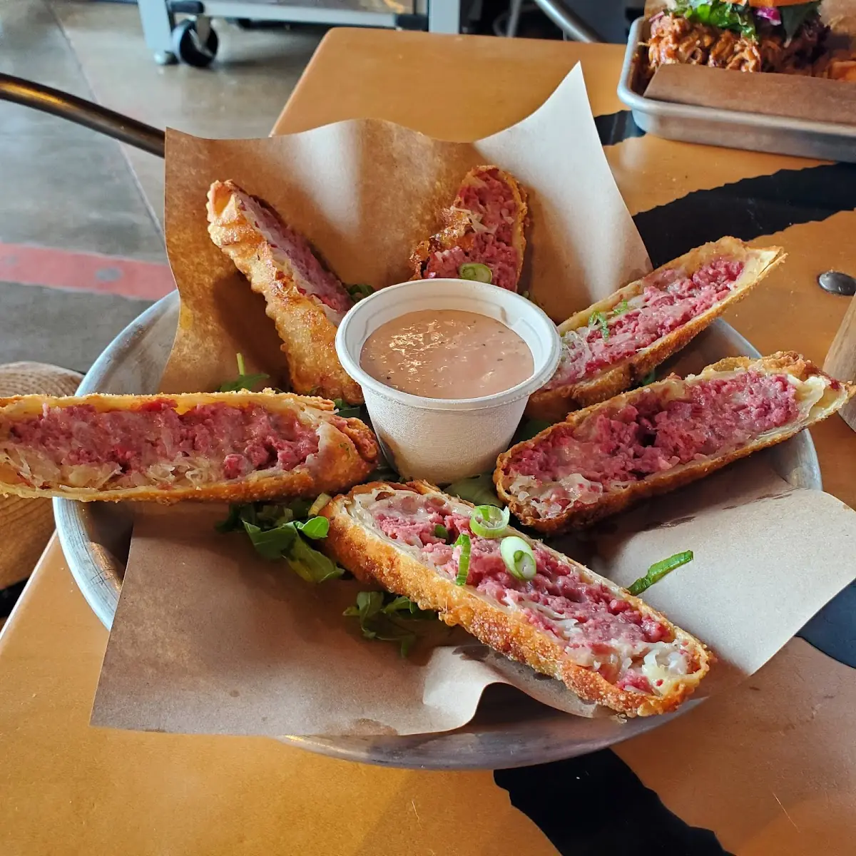 Reuben Egg Roll