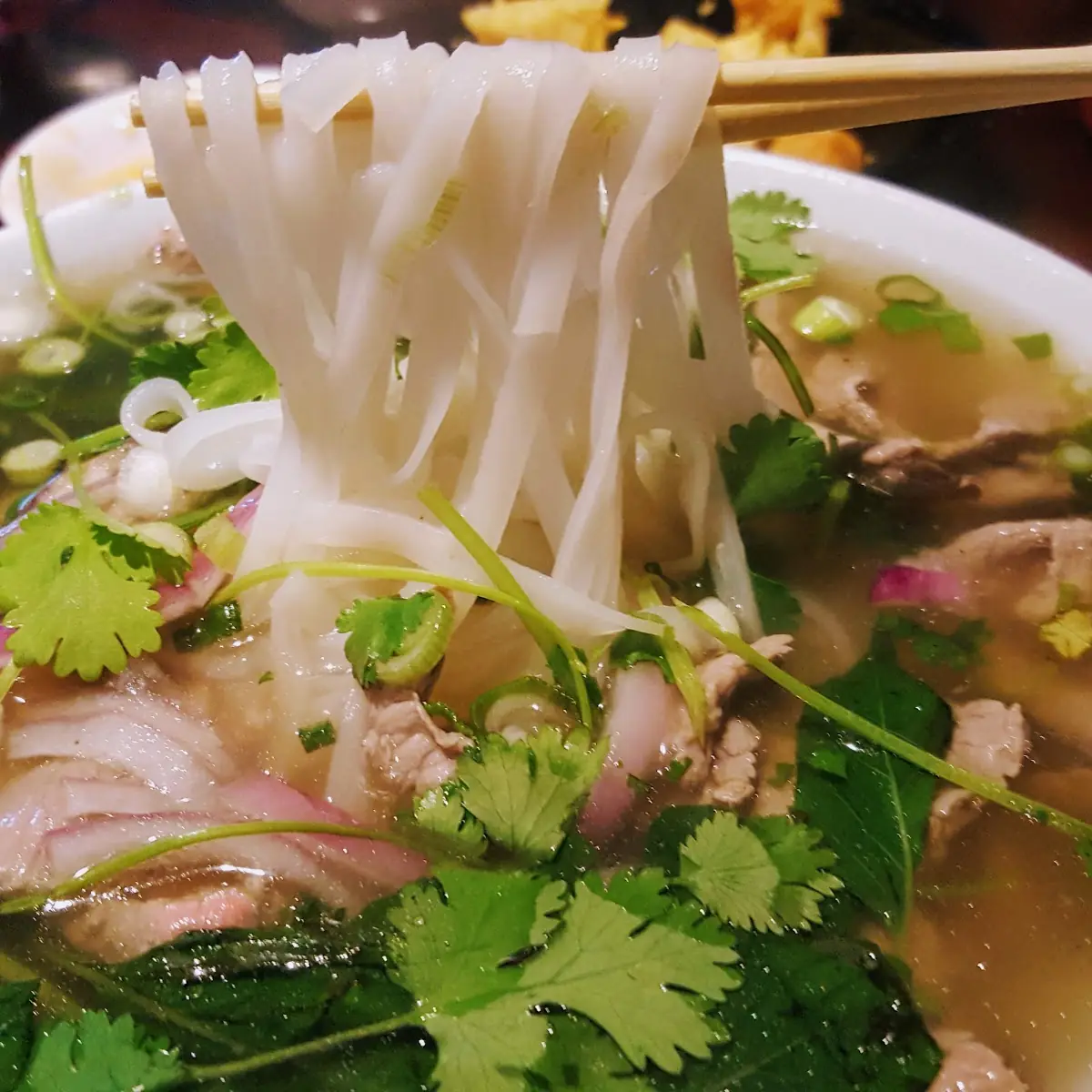 Pho Tai Noodle Soup