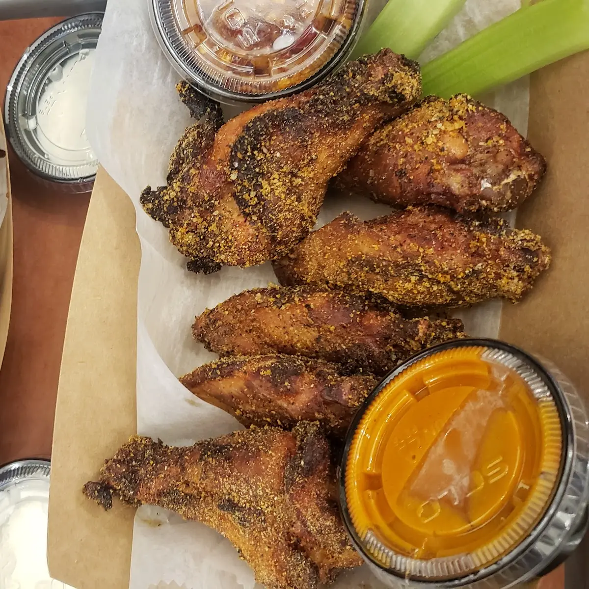 Glazed Chicken Wings